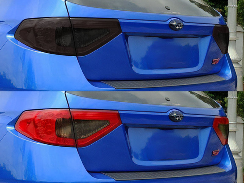 impreza (hatchback) Before and After Smoked Taillights