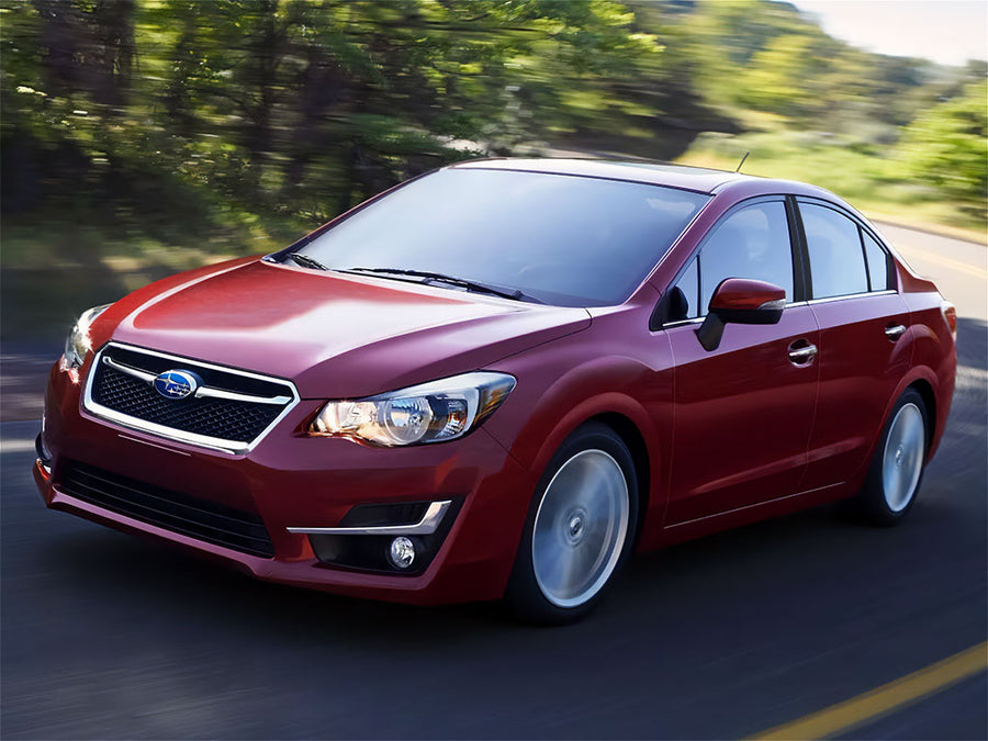 subaru impreza 2012-2016 (sedan) Piano Black Pillar Trim