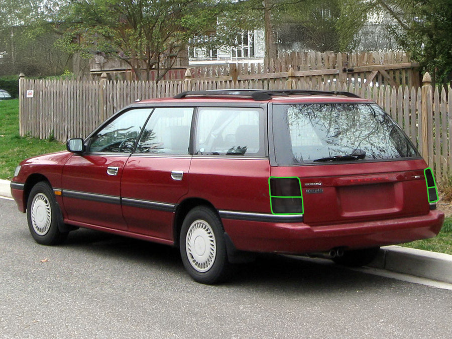 legacy Tail Light Tint Installation Points