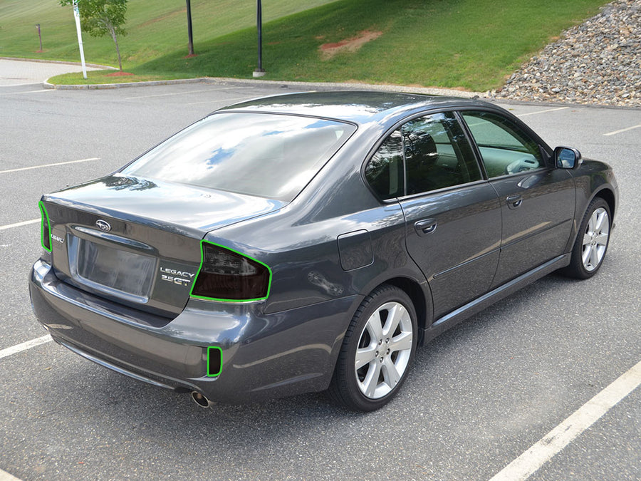 legacy (sedan) Tail Light Tint Installation Points
