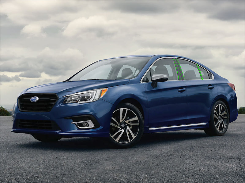 subaru legacy 2015-2019 Pillar Post Trim Installation Location