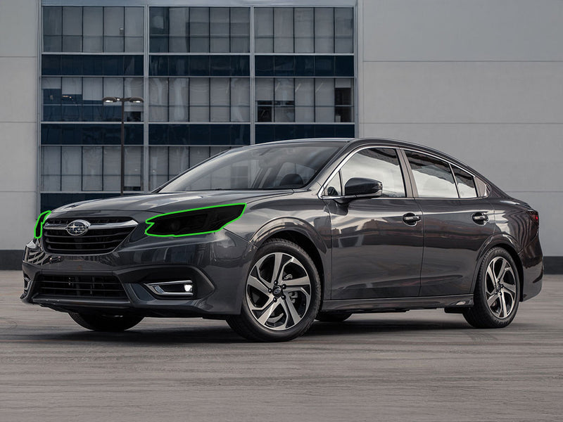 subaru legacy 2020-2022 Headlight Tint Location