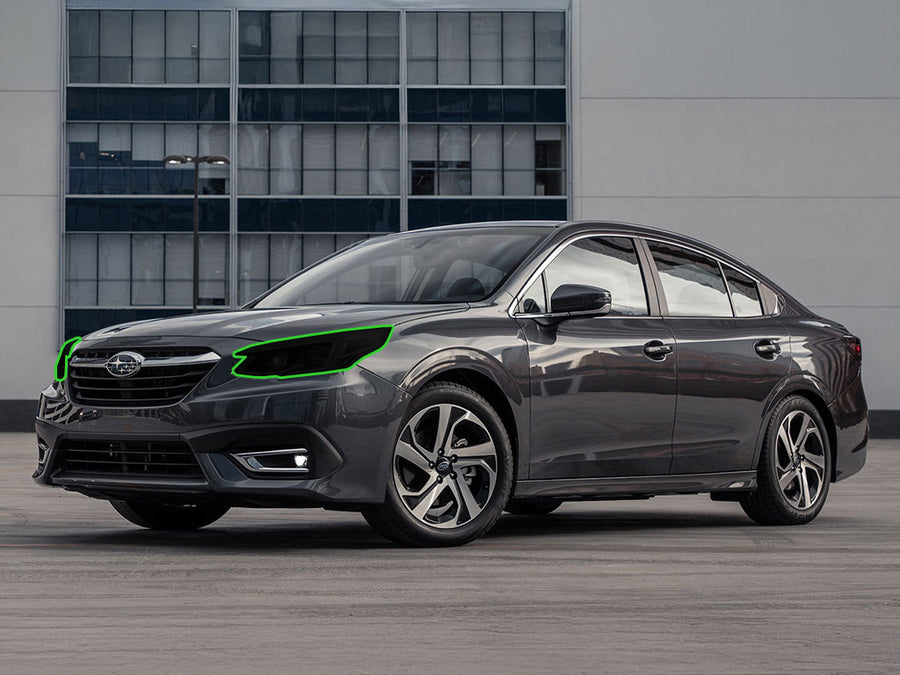 subaru legacy 2020-2022 Headlight Tint Location