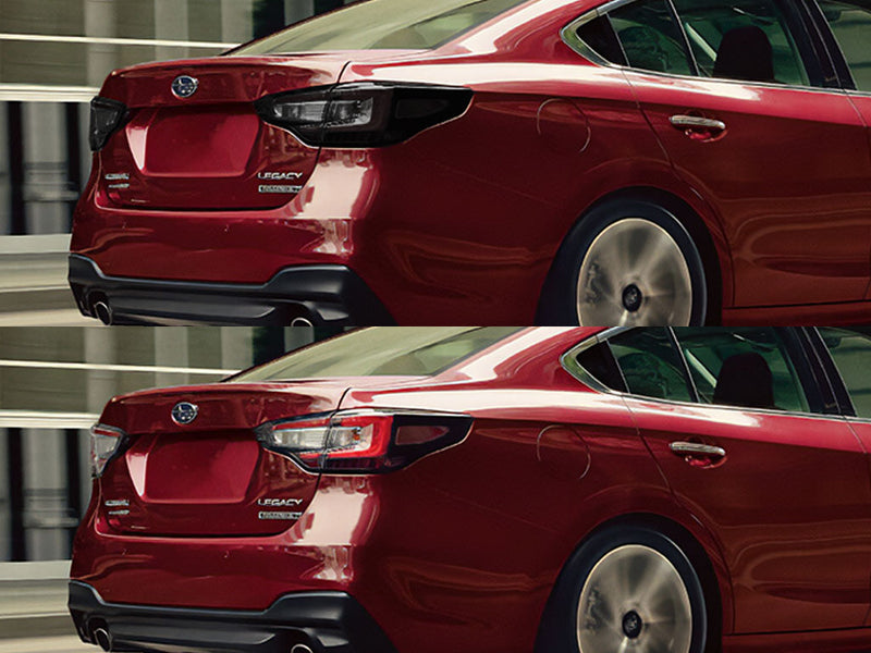 legacy Before and After Smoked Taillights