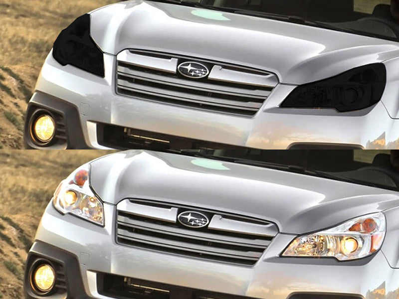 subaru outback 2010-2014 Headlight Tint Appearance