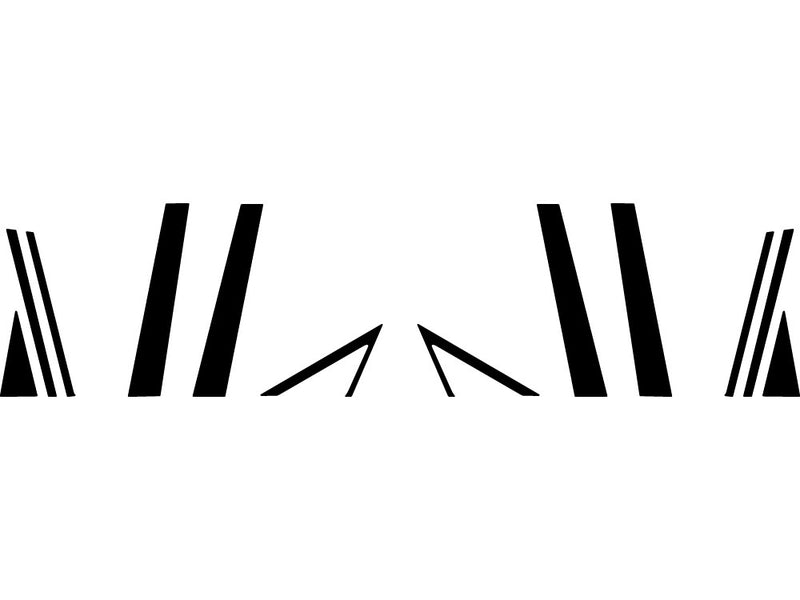 subaru tribeca 2006-2014 Camo Pillar Trim Diagram
