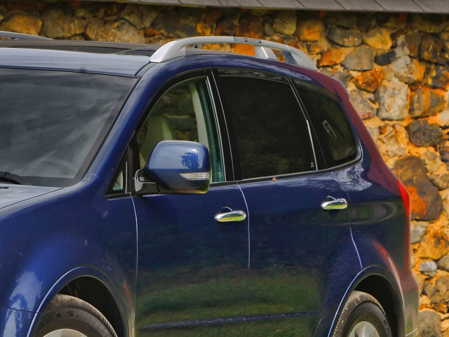 subaru tribeca 2006-2014 Carbon Fiber Pillar Cover Diagram