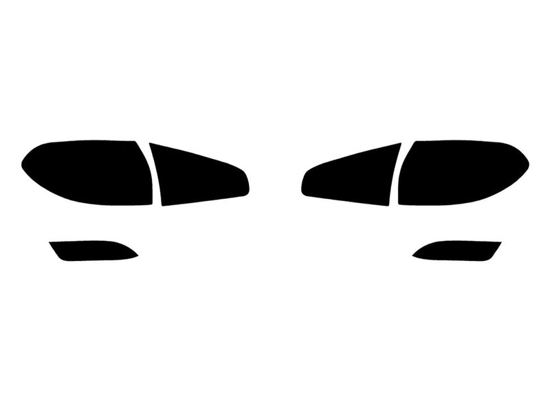 tribeca Precut Tail Light Tint Diagram