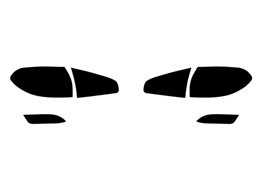 tribeca Precut Tail Light Tint Diagram