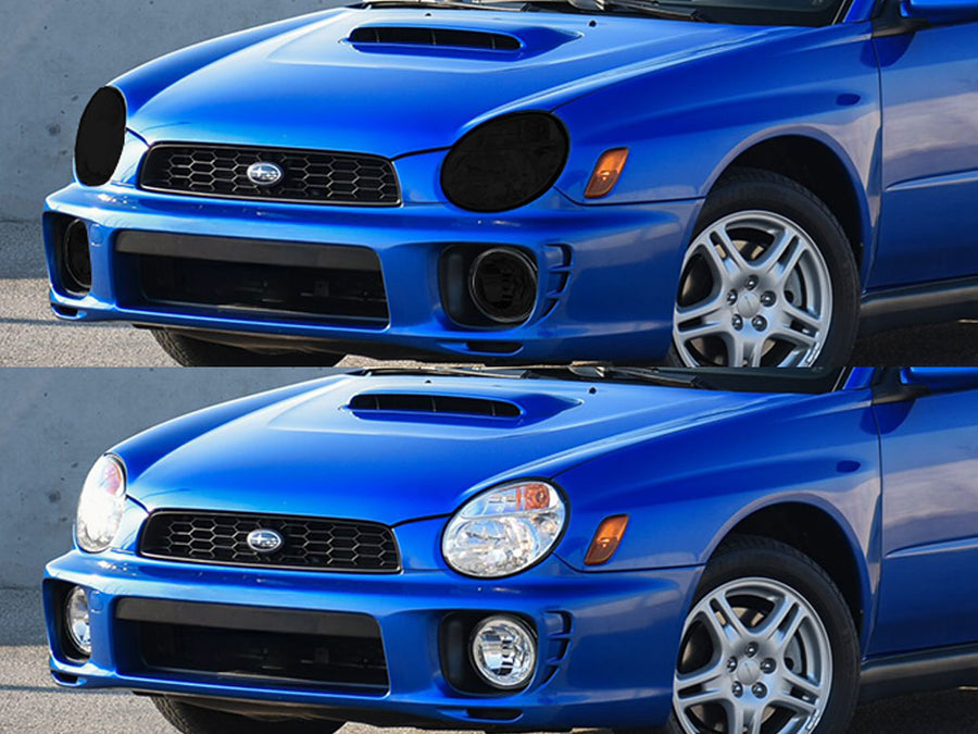 subaru wrx 2002-2003 Headlight Tint Appearance