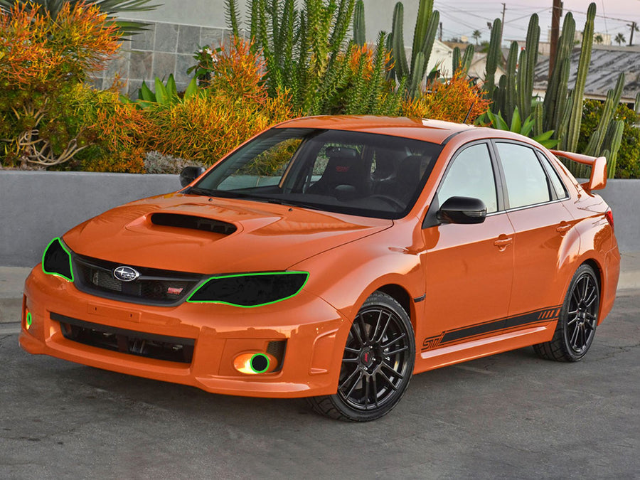 subaru wrx 2008-2014 Headlight Tint Location