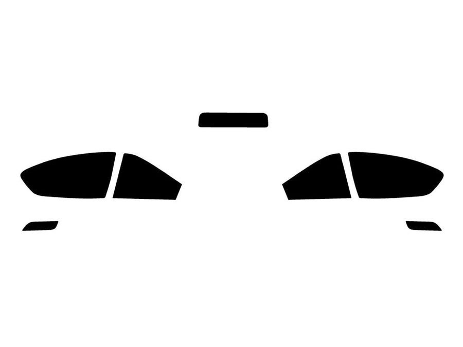 wrx (hatchback) Precut Tail Light Tint Diagram