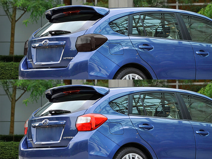 wrx (hatchback) Before and After Smoked Taillights