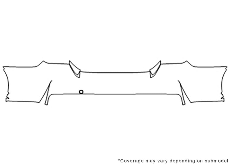 wrx 3M Clear Bra Door Cup Precut PPF Diagram
