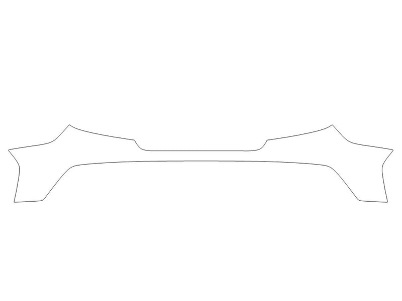 wrx Avery Dennison Clear Bra Door Cup Precut PPF Diagram