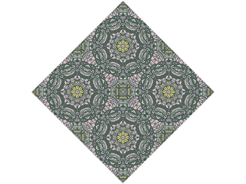 Subtle Sunshine Mandala Vinyl Wrap Pattern
