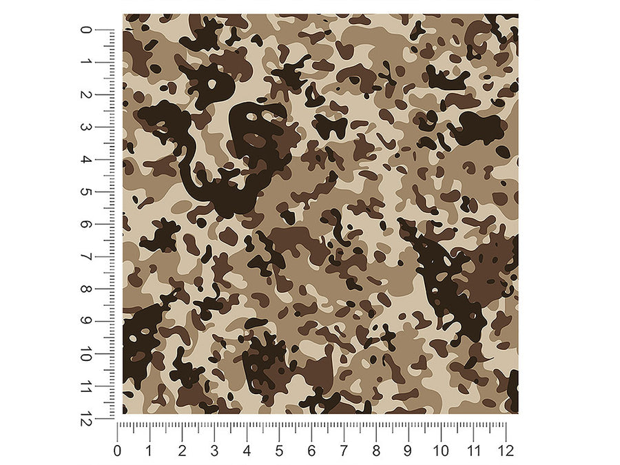 subtropical desert camouflage 1ft x 1ft Craft Sheets