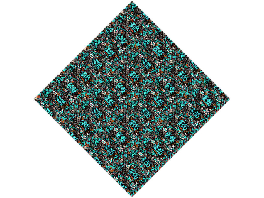 Subway Tunnels Graffiti Vinyl Wrap Pattern