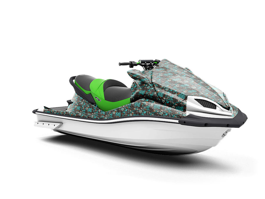 Subway Tunnels Graffiti Jet Ski Vinyl Customized Wrap