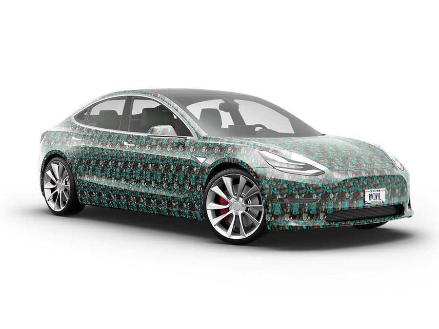 Subway Tunnels Graffiti Vehicle Vinyl Wrap