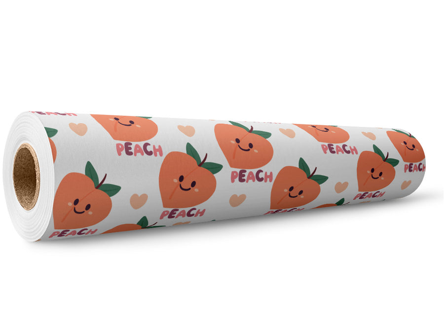 Such a Peach Fruit Wrap Film Wholesale Roll~Rwraps Series 914 Digitally Printed Vinyl Roll~5