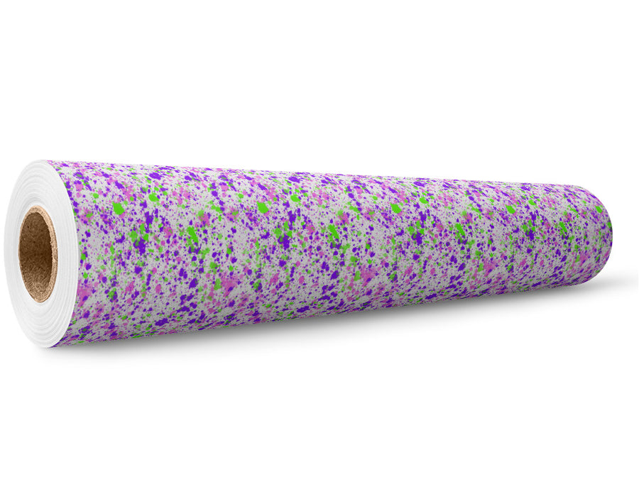 Such Fun Paint Splatter Wrap Film Wholesale Roll~Rwraps Series 914 Digitally Printed Vinyl Roll~5