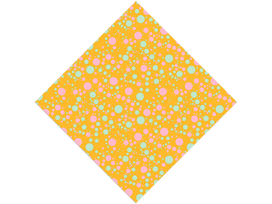 Sudden Sunshine Polka Dot Vinyl Wrap Pattern