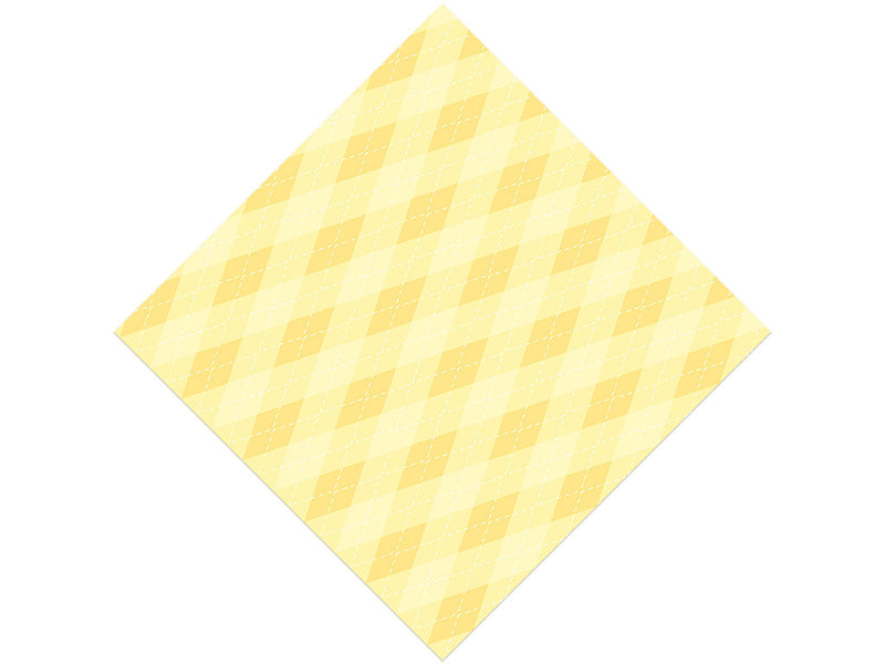 Sugar Cookie Argyle Vinyl Wrap Pattern