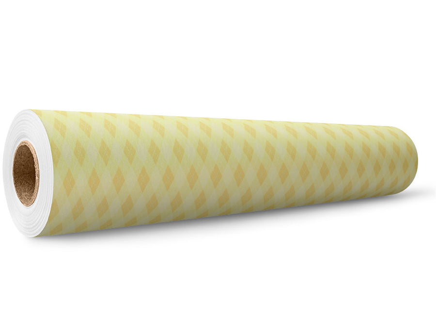 Sugar Cookie Argyle Wrap Film Wholesale Roll~Rwraps Series 914 Digitally Printed Vinyl Roll~5