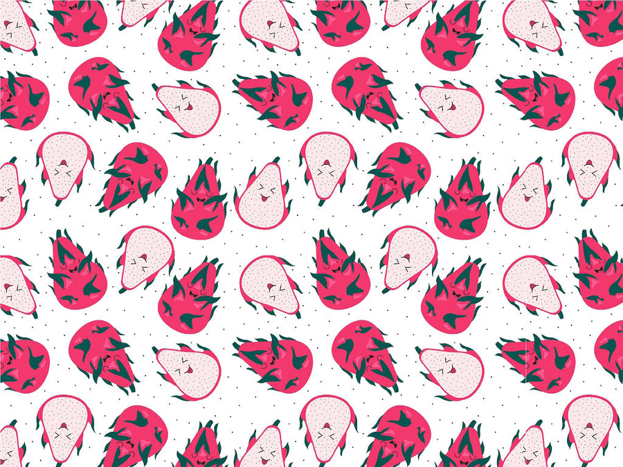 Sugar Dragons Fruit Vinyl Wrap Pattern~Rwraps Series 914 Digitally Printed Vinyl Wrap~0