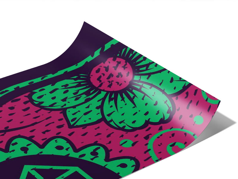 Sugar Skull Halloween Vinyl Wraps~Rwraps Series 914 Digitally Printed Vinyl Wrap~0