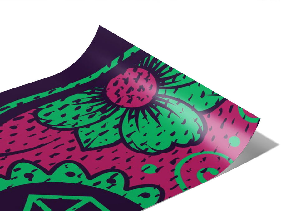 Sugar Skull Halloween Vinyl Wraps~Rwraps Series 914 Digitally Printed Vinyl Wrap~0