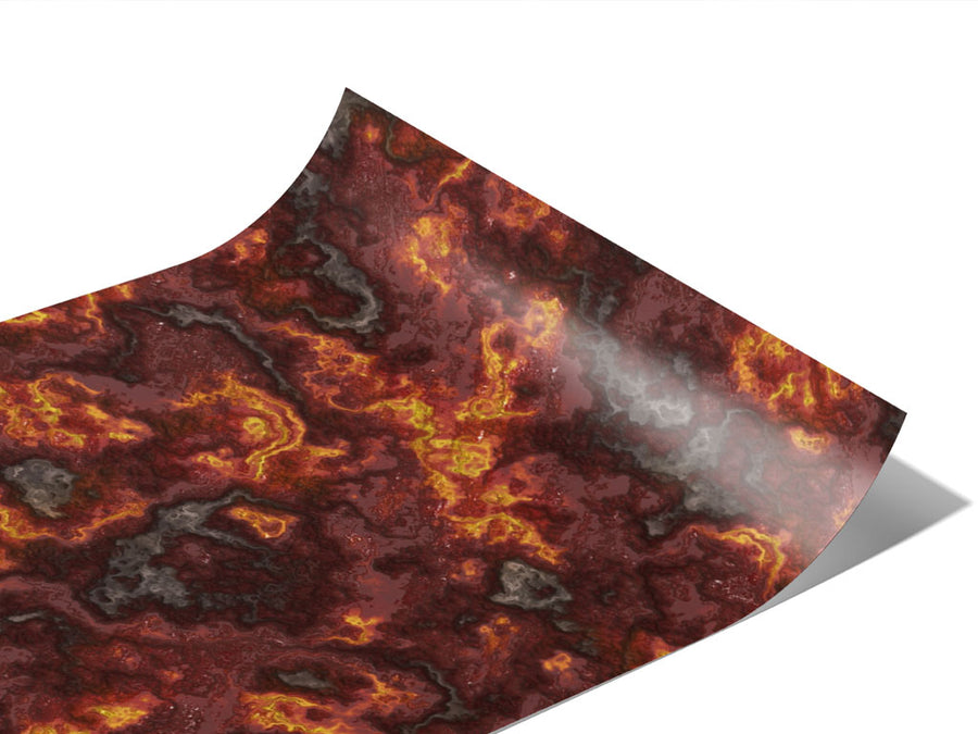 Sulfuric Plumes Lava Vinyl Wraps~Rwraps Series 914 Digitally Printed Vinyl Wrap~0