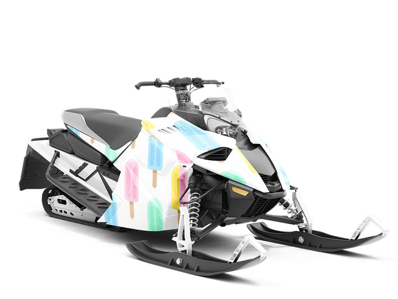 Summer Chill Summertime Custom Wrapped Snowmobile