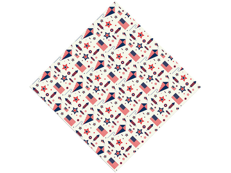 Summer Day Americana Vinyl Wrap Pattern