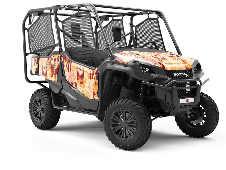 Summer Loving Animal Utility Vehicle Vinyl Wrap