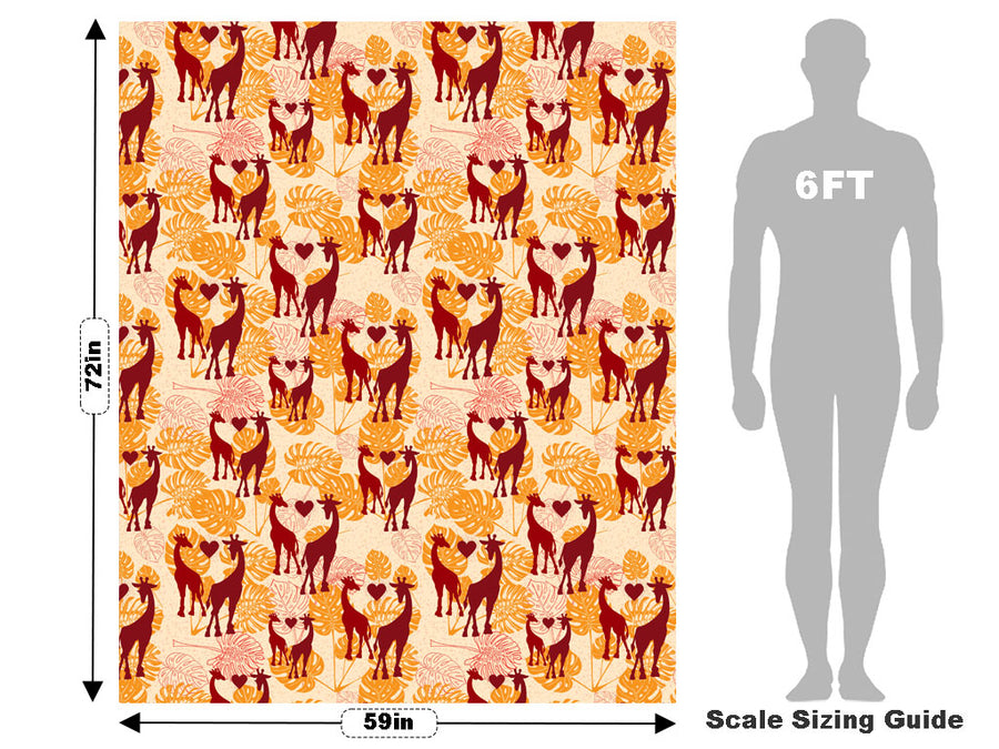 Summer Loving Animal Vehicle Wrap Scale~Rwraps Series 914 Summer Loving Animal Measurements~1