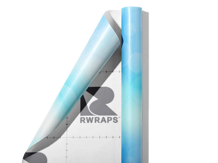 Summer Skies Bokeh Wrap Film Sheets~Rwraps Series 914 Summer Skies Bokeh Scrolled Sheet~3