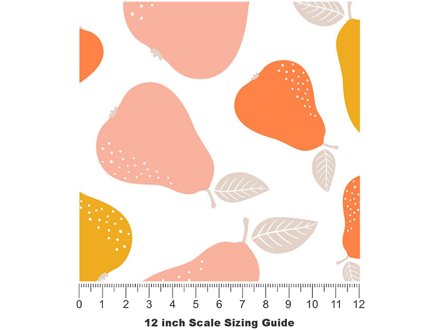 Summercrisp Juice Fruit Vinyl Film Pattern Size 12 inch Scale~Rwraps Summercrisp Juice Fruit Sizing Chart~2