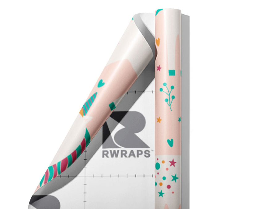 Summoning Rainbows Fantasy Wrap Film Sheets~Rwraps Series 914 Summoning Rainbows Fantasy Scrolled Sheet~3