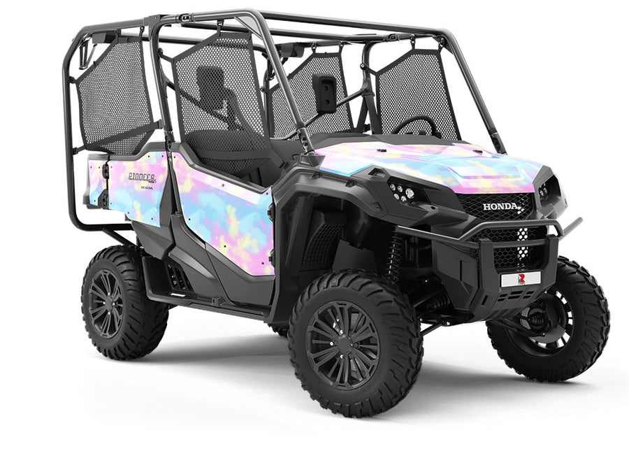 Sun Bleed Sky Utility Vehicle Vinyl Wrap