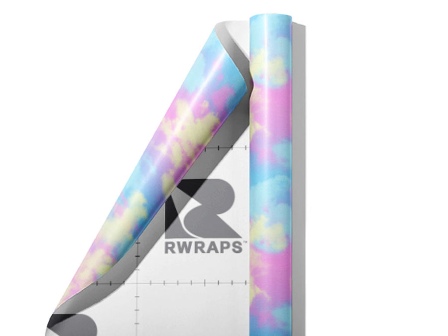Sun Bleed Sky Wrap Film Sheets~Rwraps Series 914 Sun Bleed Sky Scrolled Sheet~3