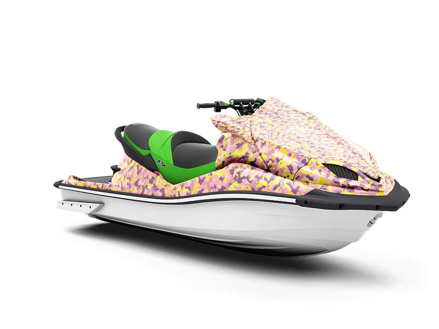 Sunburst ERDL Camouflage Jet Ski Vinyl Customized Wrap
