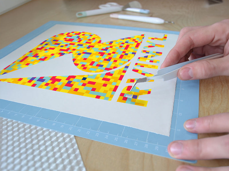 sunflower patterns pixel Easy Weed Craft Vinyl