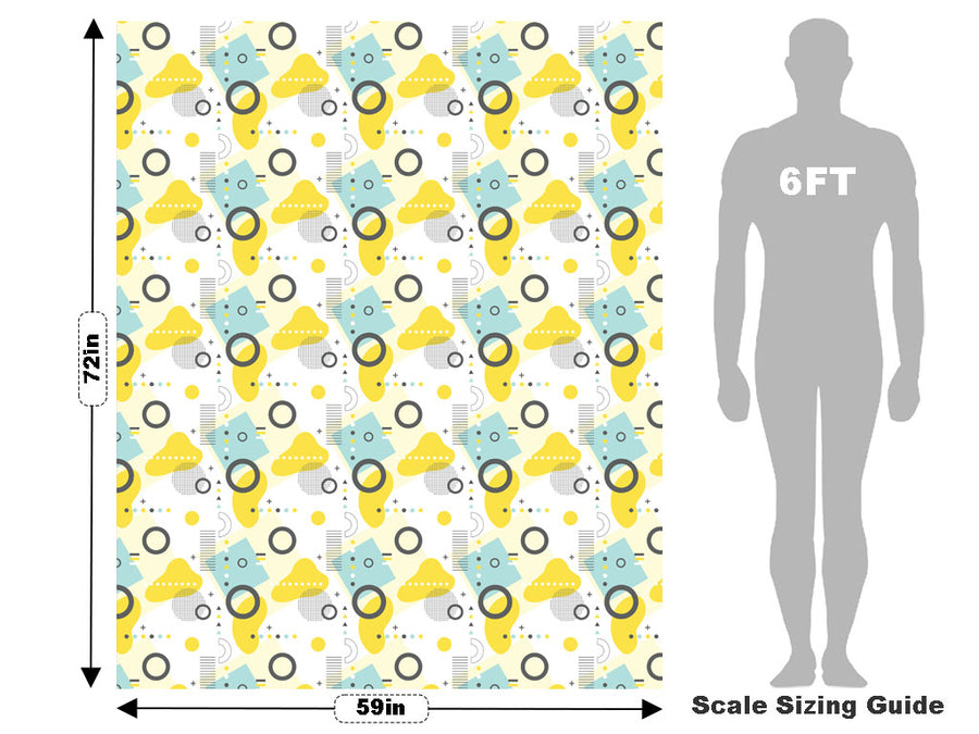 Sunny Reflections Abstract Vehicle Wrap Scale~Rwraps Series 914 Sunny Reflections Abstract Measurements~1
