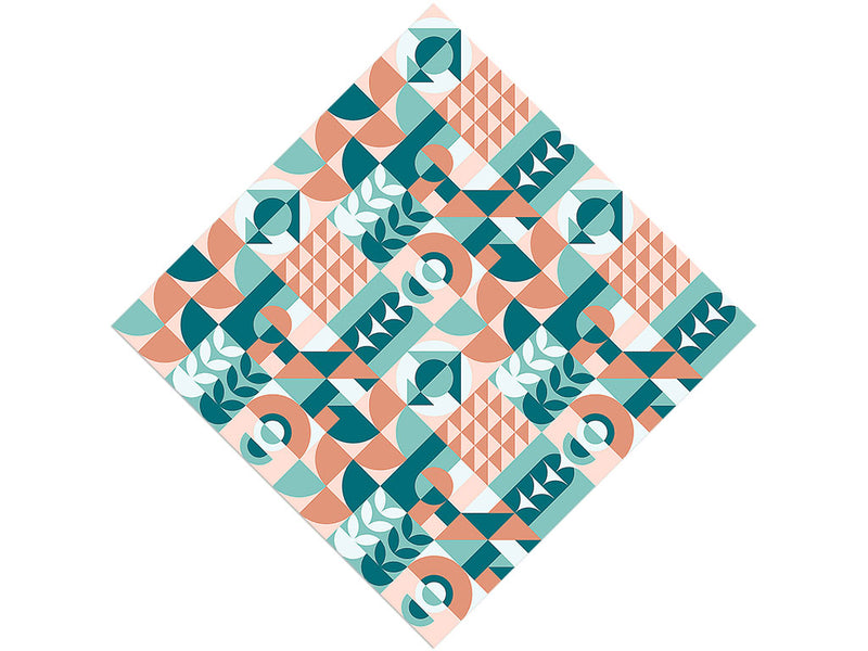 Sunset Abstractions Mosaic Vinyl Wrap Pattern