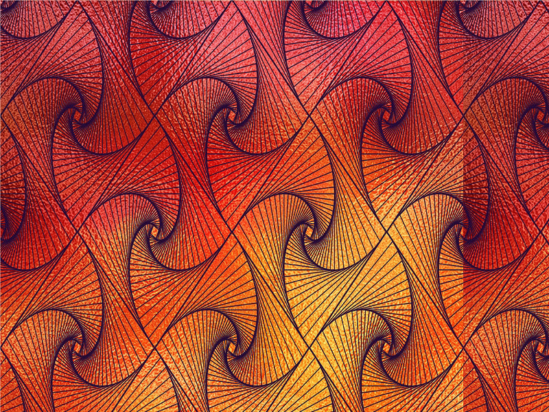 Sunset Tangles Optical Illusion Vinyl Wrap Pattern~Rwraps Series 914 Digitally Printed Vinyl Wrap~0