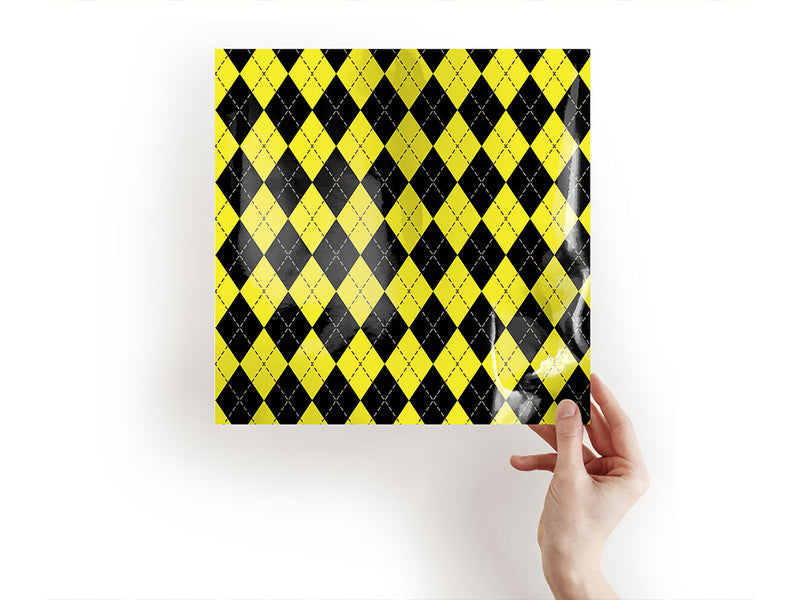 sunshine contrast argyle Craft Sheets