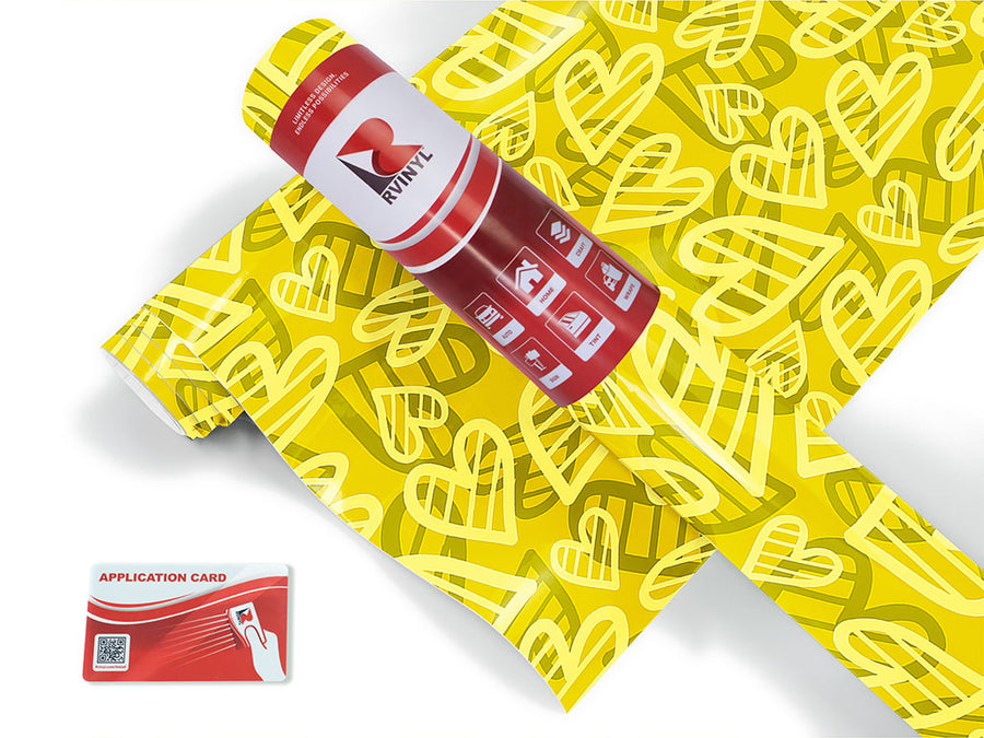 sunshine forever heart Craft Vinyl Roll