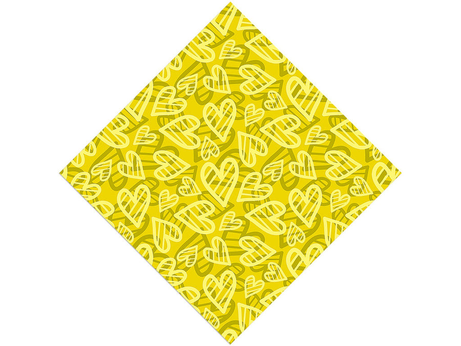 Sunshine Forever Heart Vinyl Wrap Pattern